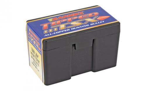 Barnes TIPPED TSX, .284 Diameter, 7MM, 140 Grain, Ballistic Tip Boat Tail, California Certified Nonlead, 50 Count 30300