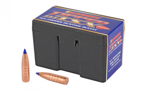 Barnes TIPPED TSX, .308 Diameter, 30 Caliber, 165 Grain, Ballistic Tip Boat Tail, California Certified Nonlead, 50 Count 30368