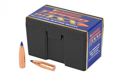 Barnes TIPPED TSX, .308 Diameter, 30 Caliber, 168 Grain, Ballistic Tip Boat Tail, California Certified Nonlead, 50 Count 30370