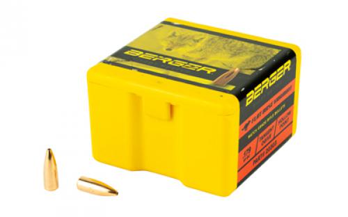 Berger Bullets FB Varmint, .204 Diameter, 20 Caliber, 35 Grain, Flat Base Hollow Point, 100 Count 20303