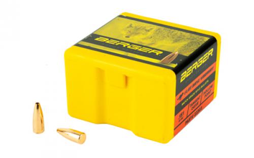 Berger Bullets FB Varmint, .224 Diameter, 22 Caliber, 40 Grain, Flat Base Hollow Point, 100 Count 22303