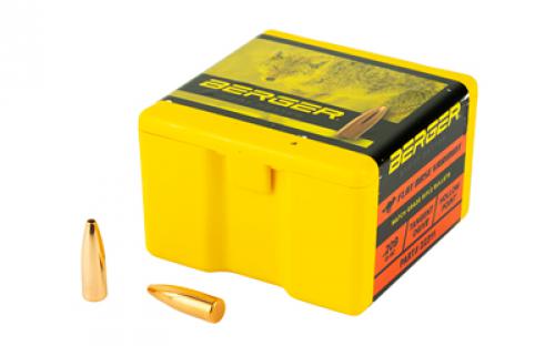 Berger Bullets FB Varmint, .224 Diameter, 22 Caliber, 55 Grain, Flat Base Hollow Point, 100 Count 22311
