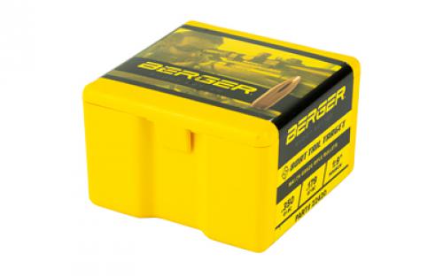 Berger Bullets BT Target, .224 Diameter, 22 Caliber, 73 Grain, Boat Tail Hollow Point, 100 Count 22420