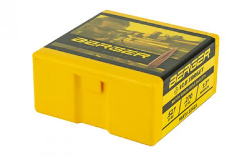 Berger Bullets VLD Target, .224 Diameter, 22 Caliber, 90 Grain, Boat Tail Hollow Point, 100 Count 22423