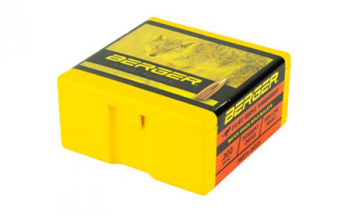 Berger Bullets FB Varmint. 243 Diameter, 6MM/243 Winchester, 80 Grain, Flat Base Hollow Point, 100 Count 24321