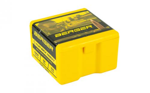 Berger Bullets FB Target, .243 Diameter, 6MM/243 Winchester, 68 Grain. Flat Base Hollow Point, 100 Count 24411