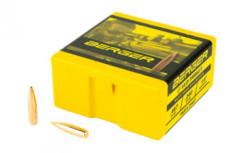 Berger Bullets BT Target, 243 Diameter, 6MM/243 Winchester, 95 Grain, Boat Tail Hollow Point, 100 Count 24427