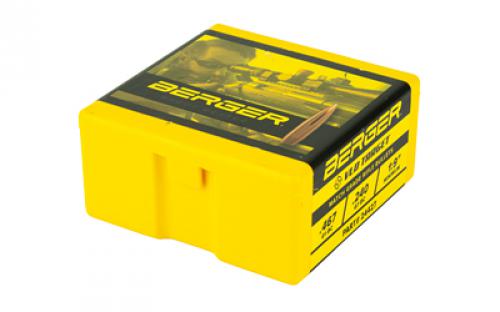 Berger Bullets BT Target, 243 Diameter, 6MM/243 Winchester, 95 Grain, Boat Tail Hollow Point, 100 Count 24427