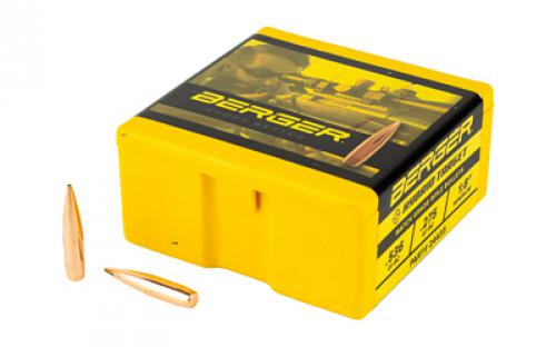 Berger Bullets Hybrid Target, 243 Diameter, 6MM/243 Winchester, 105 Grain, Boat Tail Hollow Point, 100 Count 24433