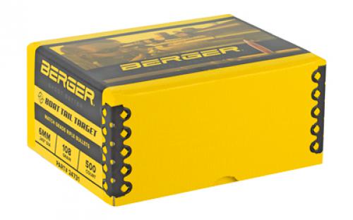 Berger Bullets BT Target,  .243 Diameter, 6MM/243 Winchester, 108 Grain, Boat Tail Hollow Point, 500 Count 24731