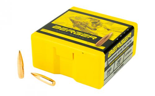 Berger Bullets AR Hybrid OTM Tactical, .264 Diameter, 6.5MM, 130 Grain, Open Tip Match, 100 Count 26195