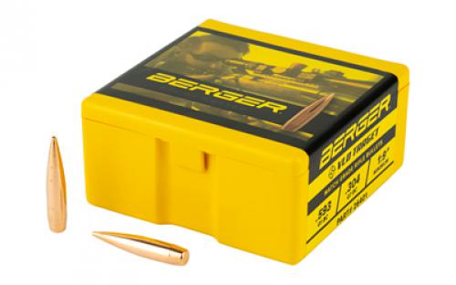 Berger Bullets VLD Target, .264 Diameter, 6.5MM, 140 Grain, Boat Tail Hollow Point, 100 Count 26401