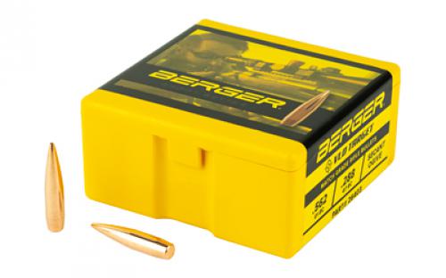 Berger Bullets VLD Target, .264 Diameter, 6.5MM, 130 Grain, Boat Tail Hollow Point, 100 Count 26403