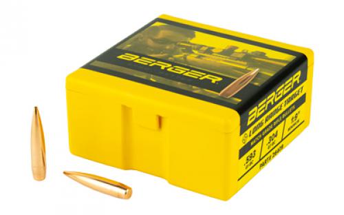 Berger Bullets Long Range BT Target, .264 Diameter, 6.5MM, 140 Grain, Long Range Boat Tail Hollow Point, 100 Count 26409