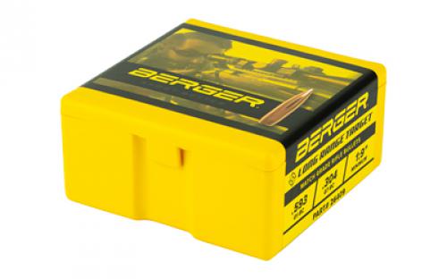 Berger Bullets Long Range BT Target, .264 Diameter, 6.5MM, 140 Grain, Long Range Boat Tail Hollow Point, 100 Count 26409