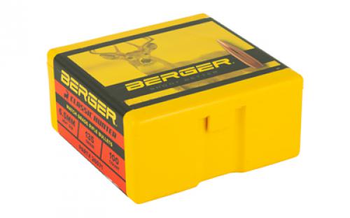 Berger Bullets Classic Hunter, .264 Diameter, 6.5MM, 130 Grain, Boat Tail Hollow Point, 100 Count 26571