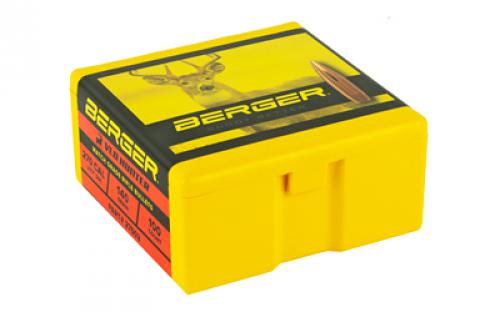 Berger Bullets VLD Hunting, .277 Diameter, 270 Caliber, 140 Grain, Boat Tail Hollow Point, 100 Count 27502