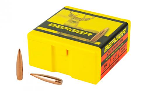 Berger Bullets VLD Hunting, .284 Diameter, 7MM, 168 Grain, Hollow Point Boat Tail, 100 Count 28501