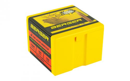 Berger Bullets VLD Hunting, .284 Diameter, 7MM, 195 Grain, Hollow Point Boat Tail, 100 Count 28550