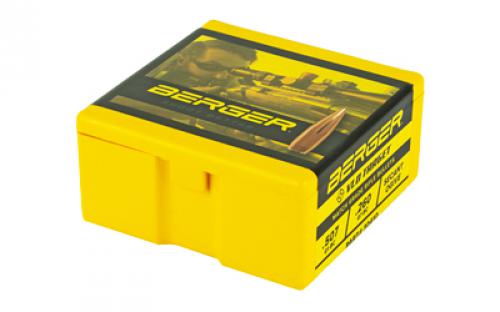 Berger Bullets VLD Target, .308 Diameter, 30 Caliber, 168 Grain, Hollow Point Boat Tail, 100 Count 30410