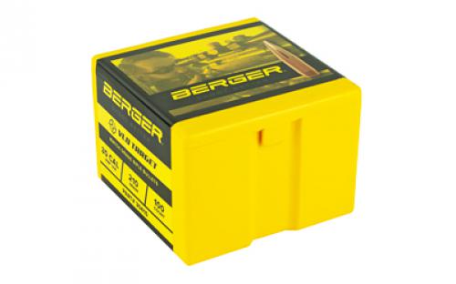 Berger Bullets VLD Target, .308 Diameter, 30 Caliber, 210 Grain, Hollow Point Boat Tail, 100 Count 30415