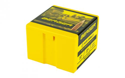 Berger Bullets VLD Target, .308 Diameter, 30 Caliber, 210 Grain, Hollow Point Boat Tail, 100 Count 30415