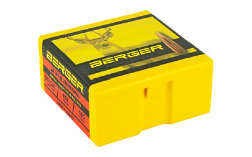 Berger Bullets VLD Hunting, .308 Diameter, 30 Caliber, 155 Grain, Hollow Point Boat Tail, 100 Count 30508