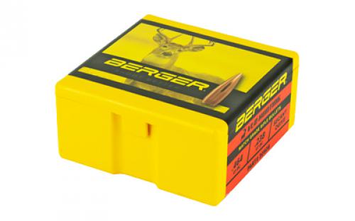 Berger Bullets VLD Hunting, .308 Diameter, 30 Caliber, 155 Grain, Hollow Point Boat Tail, 100 Count 30508