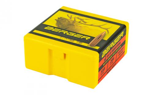 Berger Bullets VLD Hunting, .308 Diameter, 30 Caliber, 185 Grain, Hollow Point Boat Tail, 100 Count 30513