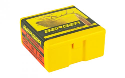 Berger Bullets VLD Hunting, .308 Diameter, 30 Caliber, 190 Grain, Hollow Point Boat Tail, 100 Count 30514