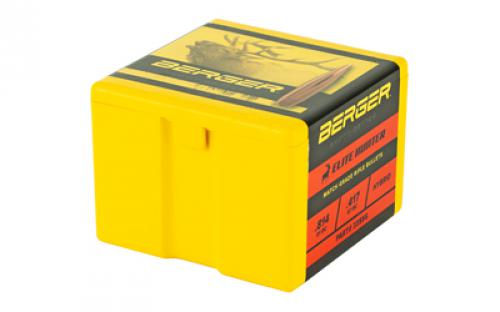 Berger Bullets Elite Hunter, .338 Diameter, 338 Caliber, 300 Grain, Hollow Point Boat Tail, 100 Count 33556