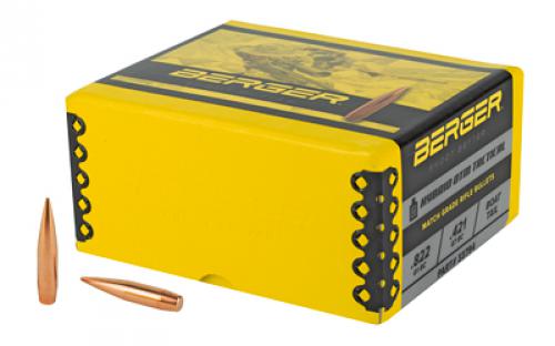Berger Bullets Hybrid OTM Tactical, .338 Diameter, 338 Caliber, 300 Grain, hollow Point Boat Tail, 250 Count 33794