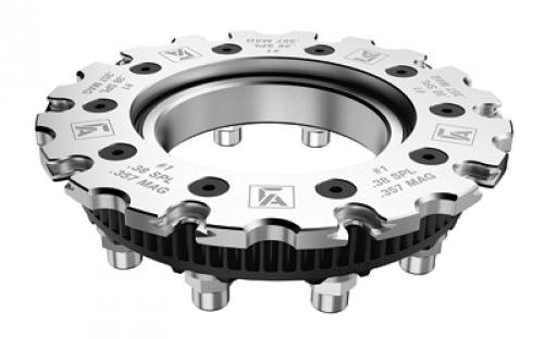 Frankford Arsenal Shell Plate #1, 357 Magnum/38 Special, Fits X-10 Progressive Press, Stainless Steel 1135901