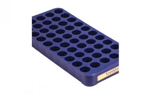 Frankford Arsenal Perfect Fit Tray, Style 7, Reloading Tray, Fits 7mm Rem Mag/300 Win Mag, Blue, 2 Trays are Inlcuded 1183643