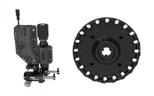 Frankford Arsenal X-10 38 Super Bullet Feed Conversion Kit, Compatible with X-10 Progressive Reloading Press, Includes Caliber Specific Bullet Collator Plate, Bullet Feed and Shuttle Assembly, and Micrometer Adjustable Seating Die 1194189