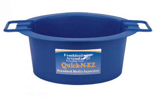 Frankford Arsenal Quick-N-EZ Media Separator, 4 3/4 High, Blue, Plastic 121925