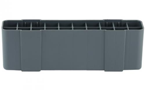 Plano Ammunition Box, Holds 20 Rounds Of 20 .30-06/7mm Mag/.338/.340 Rifle Rounds, Charcoal/Green, 6 Pack 123020
