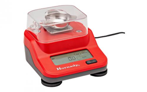 Hornady M2 Digital Bench Scale, 1500 Grain Capacity, Includes Two Calibration Weights, AC Adaptor, and Metal Powder Pan 050111