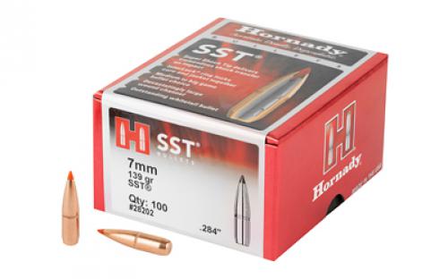 Hornady SST, .284 Diameter, 7MM, 139 Grain, Ballistic Tip, 100 Count 28202