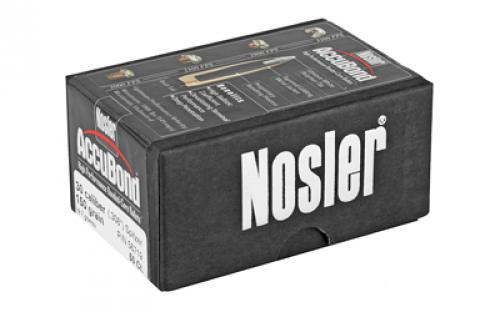 NOSLER AccuBond, .308 Diameter, 30 Caliber, 150 Grain, Spitzer Boat Tail, 50 Count 56719
