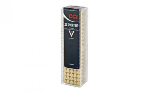 CCI High Velocity, 22S, 27 Grain, Gilded Lead Hollow Point, 100 Round Box 28