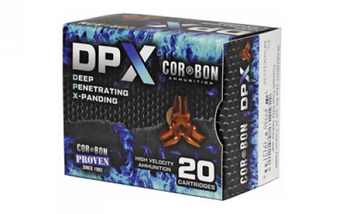 CorBon Deep Penetrating X Bullet, 45LC, +P, 225 Grain, Barnes X, 20 Round Box DPX45C225