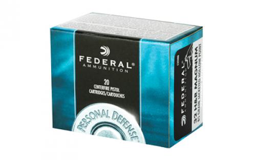 Federal Personal Defense, 32H&R, 85 Grain, Jacketed Hollow Point, 20 Round Box C32HRB