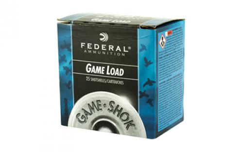 Federal Game Load, 16 Gauge 2.75", #7.5, 2 1/2 Dram, 1oz, 25 Round Box H16075