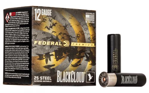 Federal Federal Premium, Black Cloud, 12 Gauge 3.5, #3, 1 1/2oz, Steel Shot, 25, 250 PWBX1343