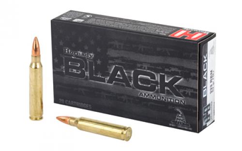 Hornady BLACK, 223 Rem, 62 Grain, Full Metal Jacket, 20 Round Box 80234