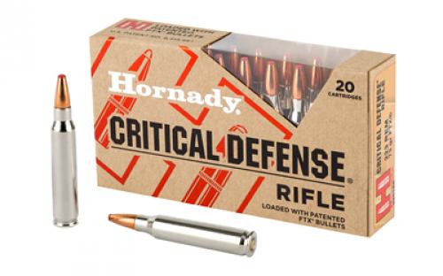 Hornady Critical Defense Rifle, 223 Remington, 73Grain, FlexTip, 20 Round Box 80260