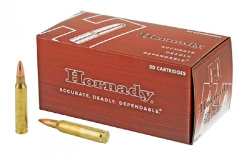 Hornady Custom, 223REM, 55 Grain, Full Metal Jacket, 50 Round Box 80275