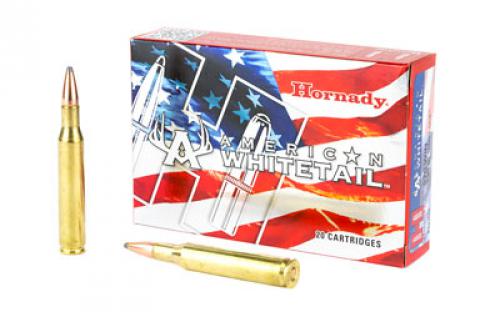 Hornady American Whitetail, 270Win, 130 Grain, Interlock Boat Tail Soft Point, 20 Round Box 8053