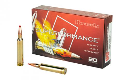 Hornady SuperFormance, 7MM REM, 154 Grain, SST, 20 Round Box 8061